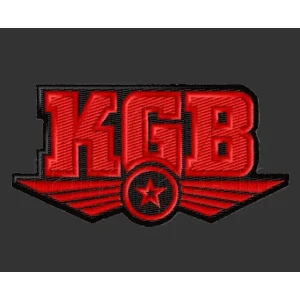 Parche Bordado KGB