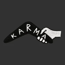 Parche Bordado Karma