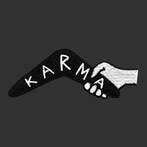 Parche Bordado Karma