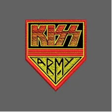 Parche Bordado Kiss