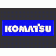 Parche Bordado Komatsu