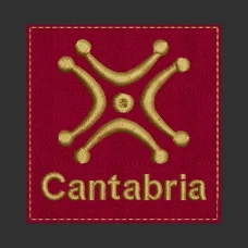 Parche Bordado Labaro Cantabro