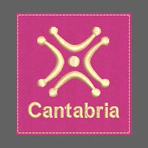 Parche Bordado Labaro Cantabro