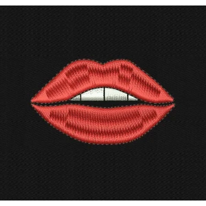 Parche Bordado Labios I