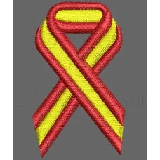 Parche Bordado Lazo bandera Espa&ntilde;a