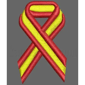 Parche Bordado Lazo bandera Espa&ntilde;a