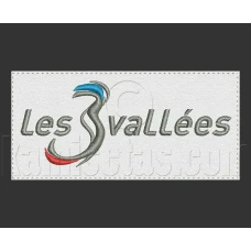 Parche Bordado Les 3 valles