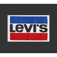 Parche Bordado Levis bandera