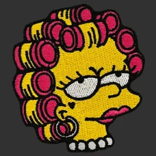 Parche Bordado Lisa Simpson