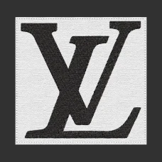 Parche Bordado Louis Vuitton