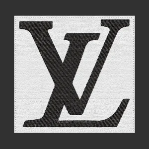 Parche Bordado Louis Vuitton