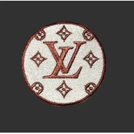 Parche Bordado Louis Vuitton estampado
