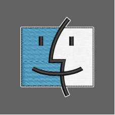 Parche Bordado Mac OS