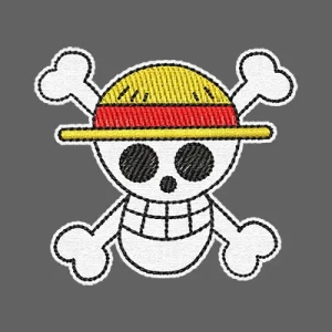 Parche Bordado Manga Luffy