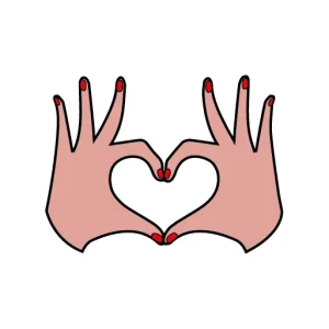 Parche Manos Corazon