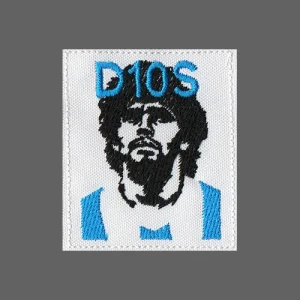 Parche Bordado Maradona D10S