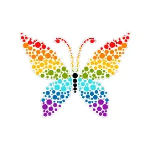Parche Mariposa