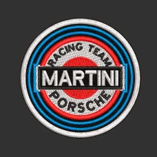 Parche Bordado Martini Porsche