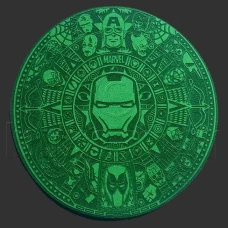 Parche Marvel calendario azteca