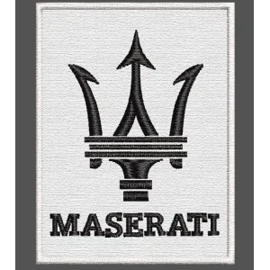 Parche Bordado Maserati
