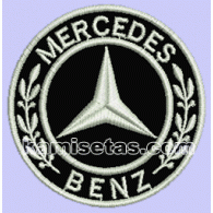 Parche Bordado Mercedes Benz