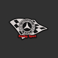 Parche Bordado Mercedes Benz racing sport