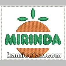 Parche Bordado Mirinda