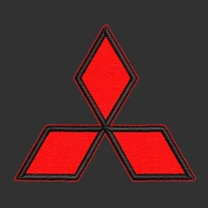 Parche Bordado Mitsubishi I