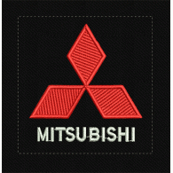 Parche Bordado Mitsubishi