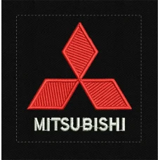Parche Bordado Mitsubishi