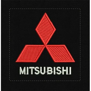 Parche Bordado Mitsubishi