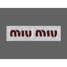 Parche Bordado Miu miu