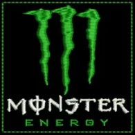 Parche Bordado Monster energy