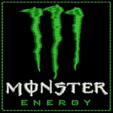 Parche Bordado Monster energy