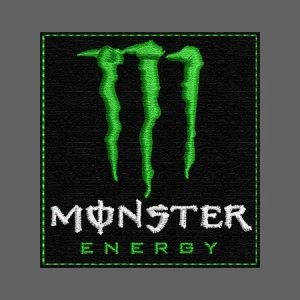 Parche Bordado Monster energy