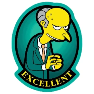 Parche Montgomery Burns