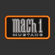 Parche Bordado Mustang Mach 1