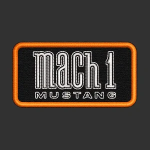 Parche Bordado Mustang Mach 1