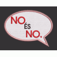 Parche Bordado NO ES NO