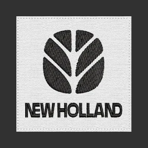 Parche Bordado New Holland