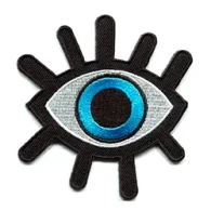 Parche Bordado Ojo punk
