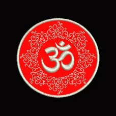 Parche Bordado Om simbolo yoga