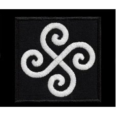 Parche Bordado Ornamento Celta