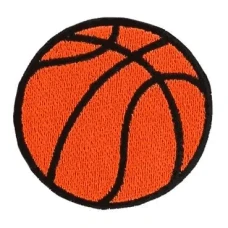 Parche Bordado Pelota baloncesto