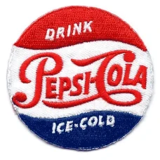 Parche Bordado Pepsi Cola