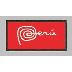 Parche Bordado Peru