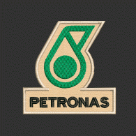 Parche Bordado Petronas