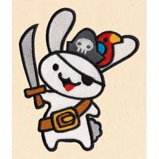 Parche Bordado Pirata