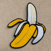 Parche Bordado Platano