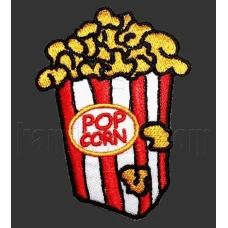 Parche Bordado Pop Corn
